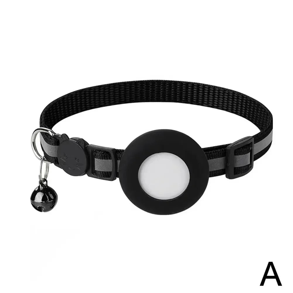 Safe & Stylish Cat AirTag Collar