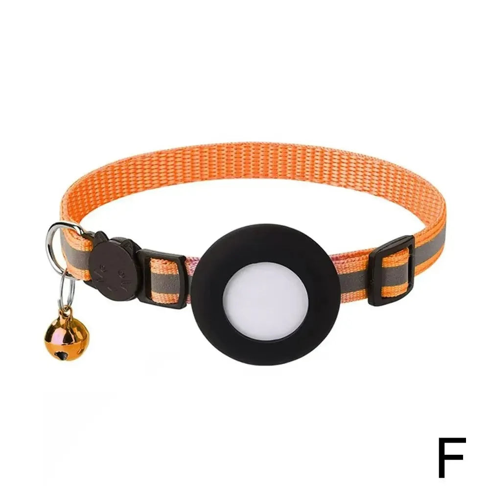 Safe & Stylish Cat AirTag Collar
